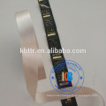 Printed iron on polyamide polyester satin fabric ribbon for thermal transfer printing